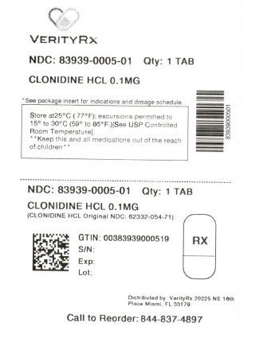 Clonidine (Clonidine 000501 Vrx)